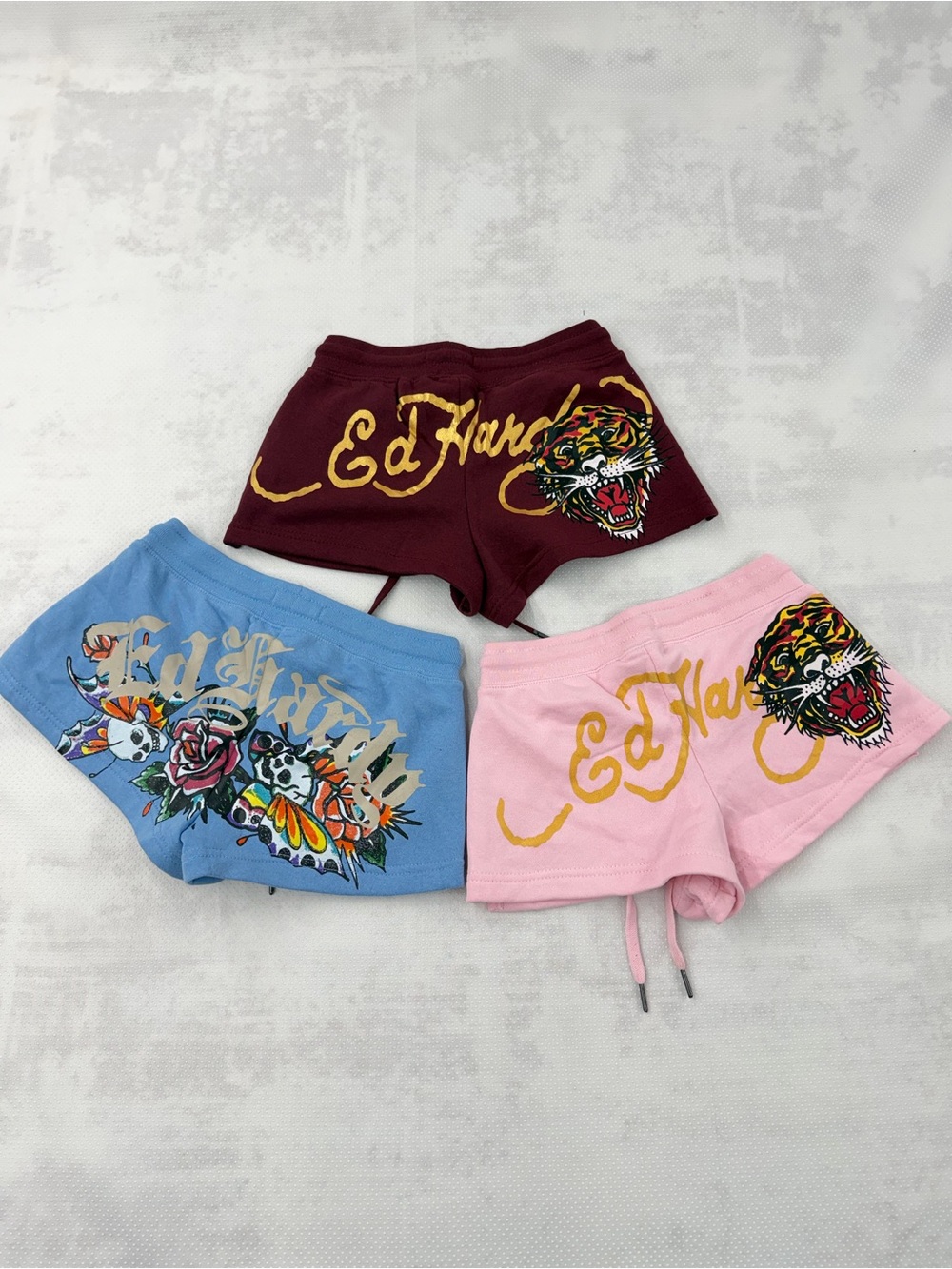 Ed Hardy Y2k shorts • Y2K Style • Size XS bundle